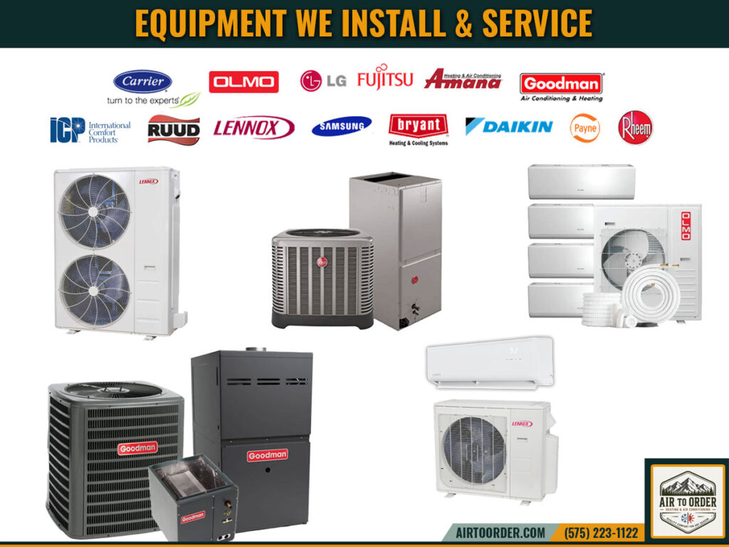 HVAC Equipment Air To Order Install & Service
